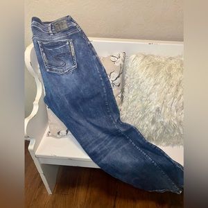 Silver Jean Co. Avery Slim Boot Size:16W/L33